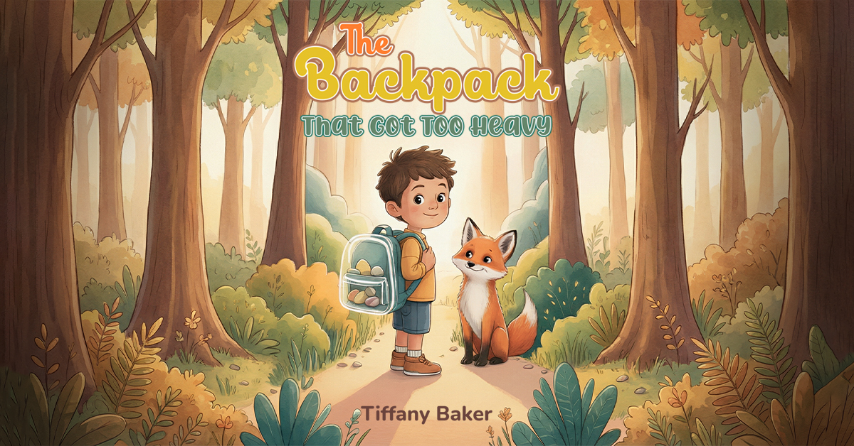 ‘THE BACKPACK THAT GOT TOO HEAVY’ A Therapeutic Children’s Book by Tiffany Baker, MSN, RN.